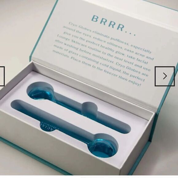 Facial Lounge Cryo-Globes Eliminate puffiness, calm, reduce redness & pore size - Picture 2 of 10